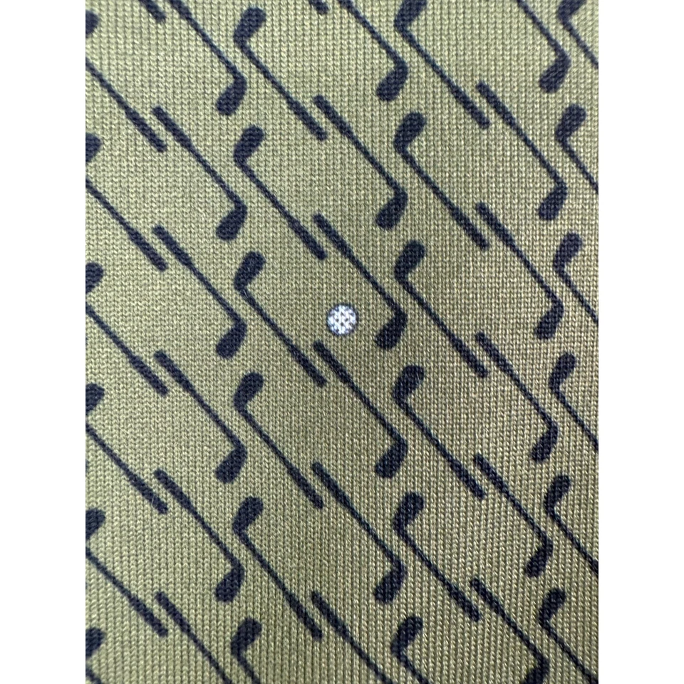 Polo de golf Lacoste Sport AOP ajuste regular rendimiento protección UV para hombre 3XL Foto 3 de 4