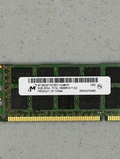 Lot of 4 Micron 8GB 2RX4 PC3L-10600R Server RAM MT36KSF1G72PZ-1G4M1F 32GB AMX
