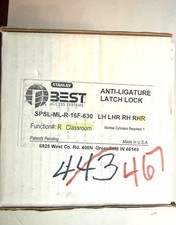 SPSL -ML-R-16F-630 Stanley BEST Anti-Ligature Mortise Lock  Grade 1–RHR