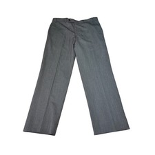 Brooks Brothers Madison Fit Mens 36x30 Grey 100 Wool Dress Pants Trousers