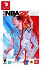 NBA 2K22 Nintendo Switch Game w/ Case & Cartridge Luka Doncic Cover Basketball