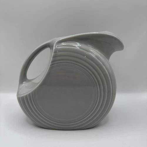 Fiesta Pearl Gray 7 Inch Pitcher ￼