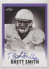 2014 Leaf Originals 1960 Design Purple 1/50 Brett Smith #BS1 Auto b2v