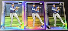 2025 Topps Chrome Purple /250 Christopher Morel Refractor #64 Rays