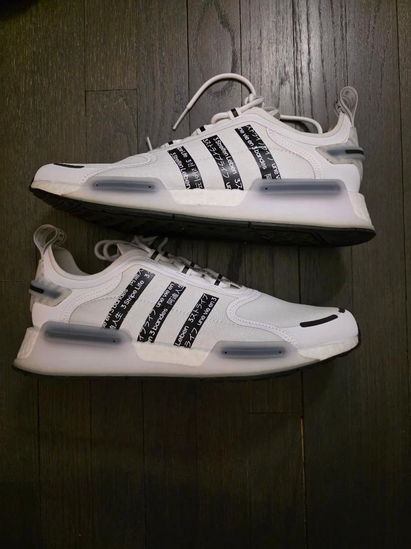 adidas NMD_V3 Cloud White Core Black for Sale | Authenticity Guaranteed |  eBay