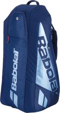 2025 Babolat Pure Drive Racquet Holder 6-Pack 11th Gen Tennis Bag (Navy Blue)