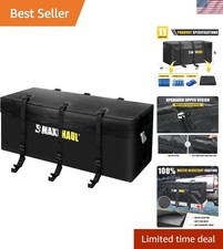 Spacious 11 Cubic Feet Hitch Mount Cargo Bag - Durable Water-resistant Design