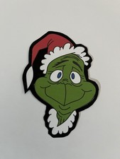 Grinch-Premade Die Cut Embellishment