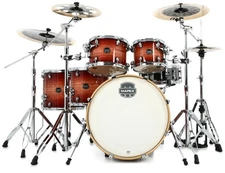 Mapex Armory AR628SFU 6-piece Studioease Fast Tom Shell Pack - Redwood Burst