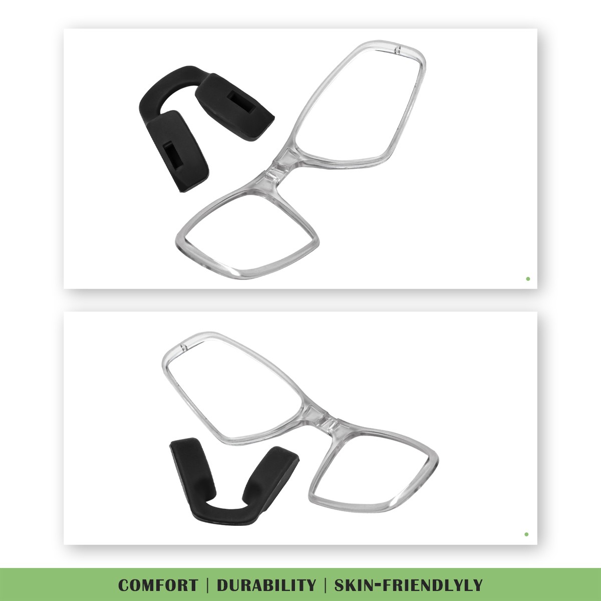 Porta lenti inserto Rx con nasello per occhiali da sole Oakley Sutro OO9406 OO9406A foto 3