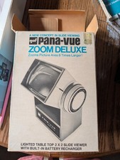 Vintage GAF Pana-Vue Automatic Lighted 2x2 Slide Viewer No Cord