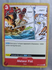 Meteor Fist OP13-020 Carrying On His Will One Piece UC Card