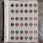 Lot Of 36 Wheat Pennies From 1935 To 1946. They Come In A Page From Book