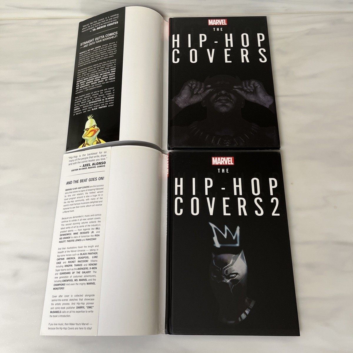 Marvel The Hip-Hop Covers Vol 1 and 2 HC set | eBay