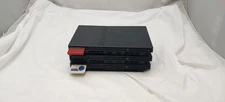 Lot of 3 Sony Playstation 2 Slim SCPH-70012/75001 Console Black Tested - Working