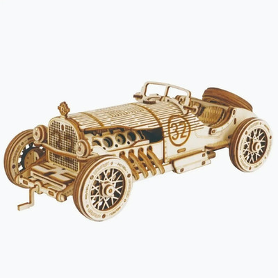 3D Auto Holzpuzzle, maßstabsgetreues Modell, DIY-Modellbausatz, Handarbeit Geschenk, Heimdekoration,
