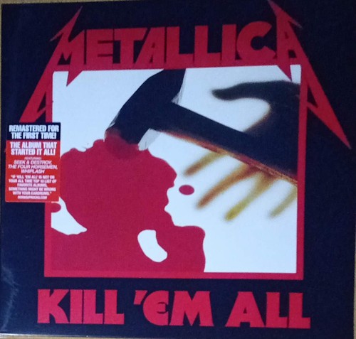 Metallica - Kill 'Em All (LP) Vinile Nuovo Sigillato prezzo ebay