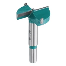 Forstner Drill Bit 1-21/32" (42mm) Carbide Wood Hinge Hole Opener Round Shank