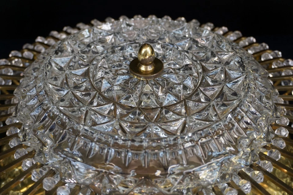 Deckenlampe  Deckenleuchter Kronleuchter Emil Stejnar  Plafoniere  Ø 40 cm - Bild 3 von 4