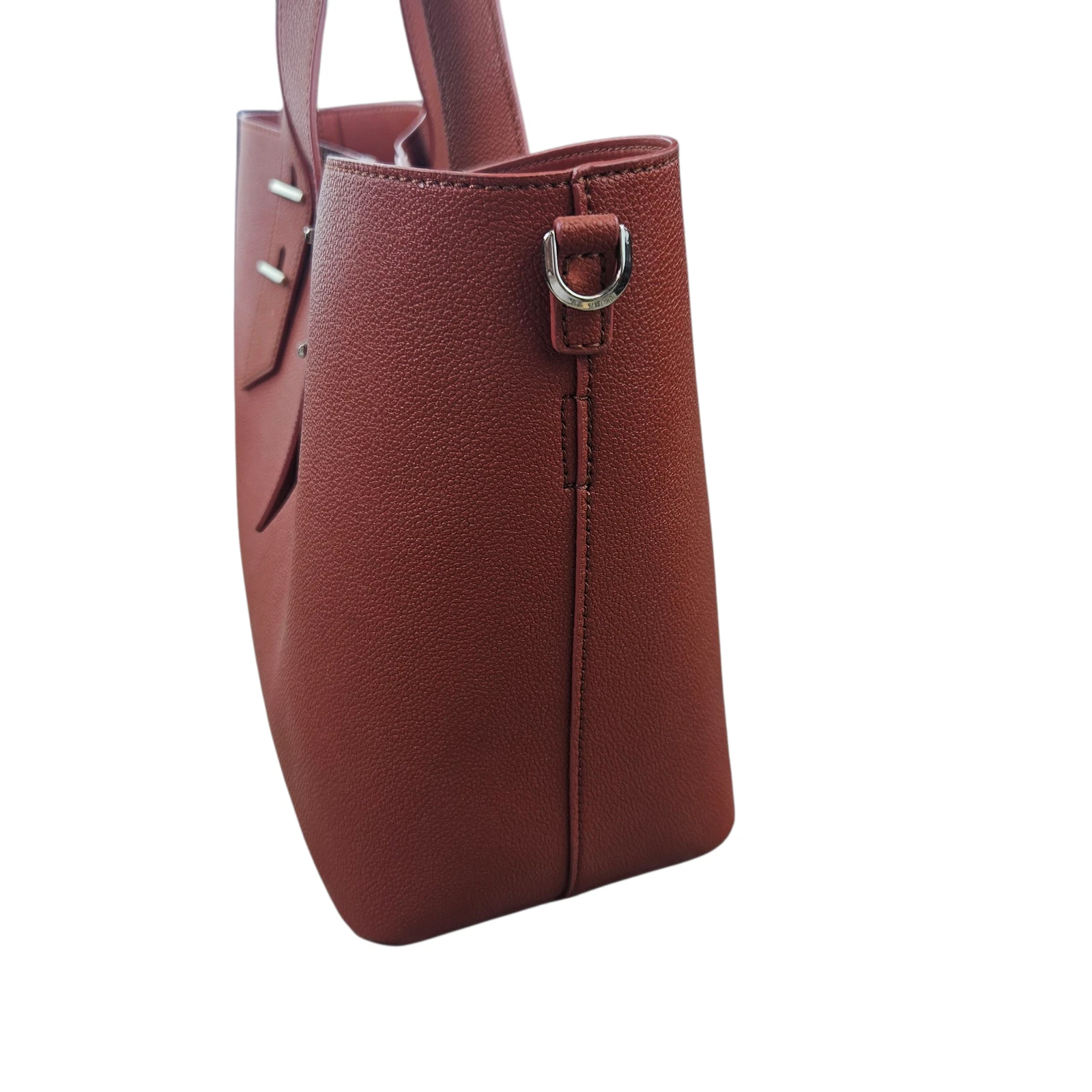 Charles & Keith tote bag donna media strutturata ecopelle borsetta borsetta