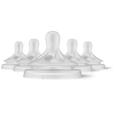 Philips Avent Natural Response Baby Bottle Nipple - Level 5 - 5pk