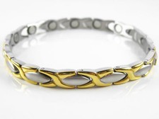 Women Stainless Steel Magnetic Bracelet 3 Choices 