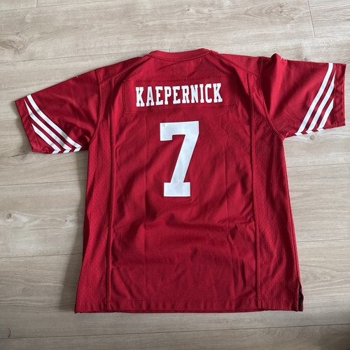 NFL Nike Youth Kaepernick 49ERS Crimson - Large 14/16 (Worn Once) - Picture 2 of 4