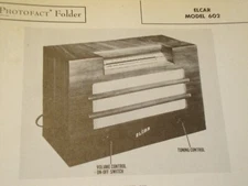 Original Sams Photofact Manual ELCAR 602 (5)