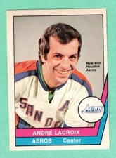 (1) ANDRE LACROIX  1977-78 O-PEE-CHEE WHA # 30 AEROS VG CARD  (J2909)