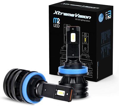Xtremevision M2 70W 12,000LM - H11 Dual Beam LED Headlight Conversion Kit -...