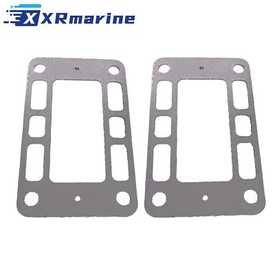 2PCS For Volvo Penta Exhaust Elbow Riser Gaskets V6 V8 835908 856039 857618