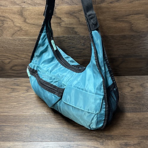 Thirty One 31 Explorista Crossbody Purse Bag Dark Teal Messenger - Picture 5 of 9