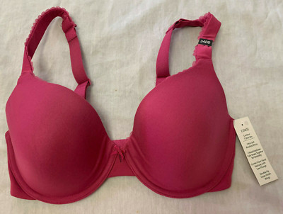 NWT PARAMOUR WOMENS UNDERWIRE BRA SIZE 34DD 135031