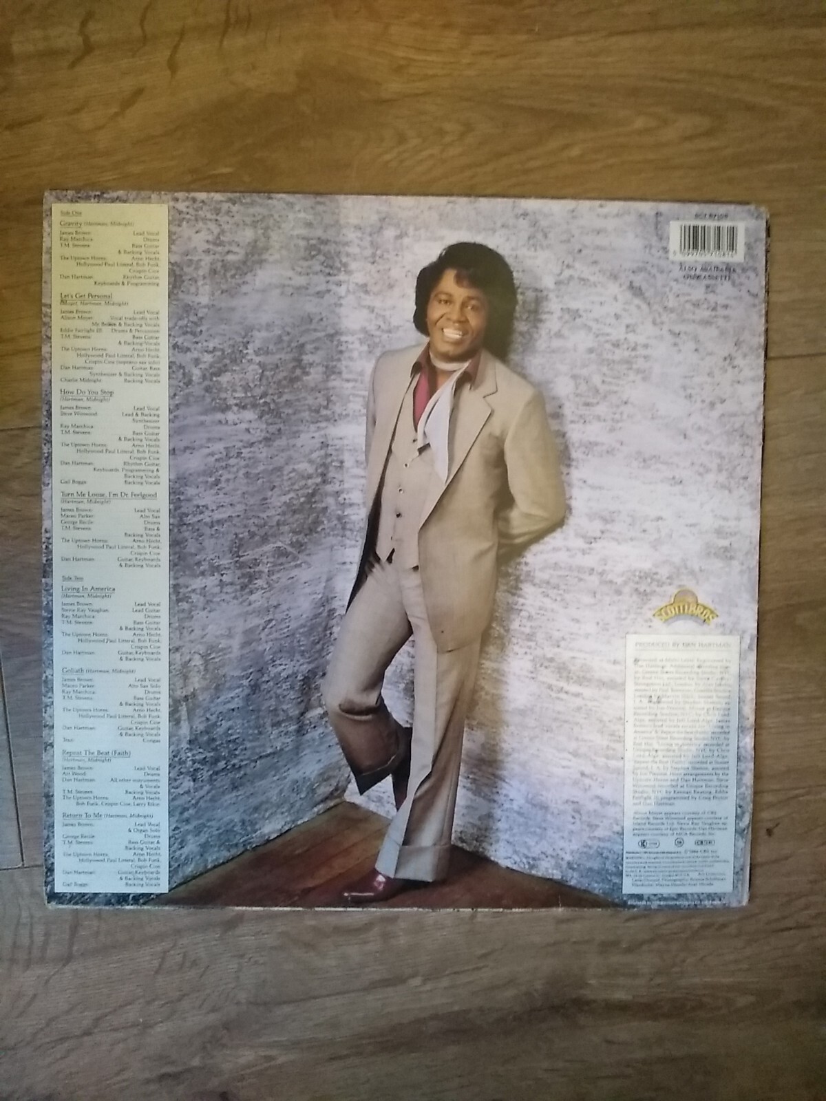 James Brown / Gravity Vinyl Album.