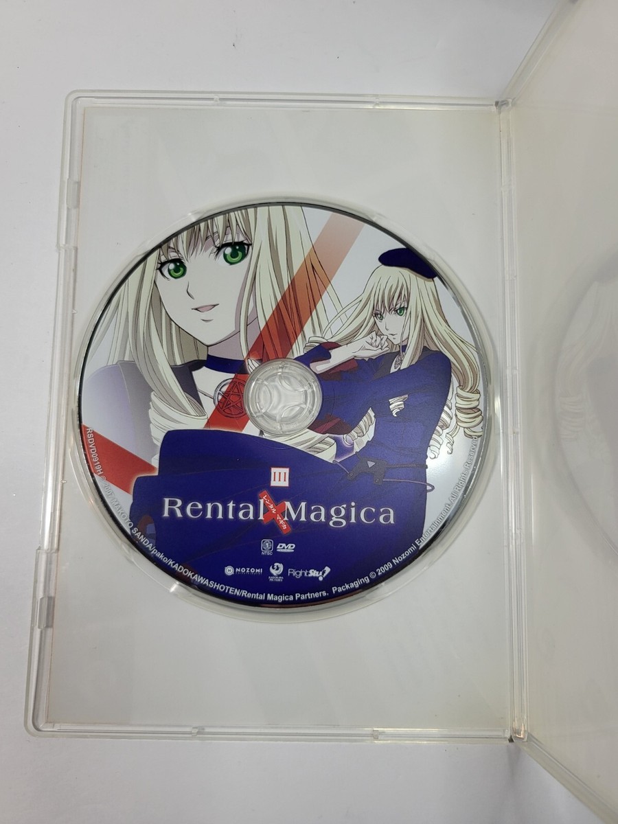 Rental Magica Part 1 DVD 2009 4-Disc Set with Booklet Anime Box