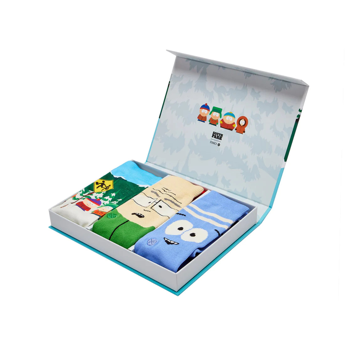 Juego de caja de calcetines triples Stance X South Park - 3 pares - ¡LA VENTA FUE DE £65!