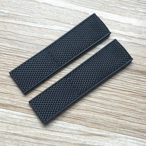 Reloj pulsera de goma de nailon de 22 mm para correa Breitling Navitimer World/Avenger - Imagen 10 de 16