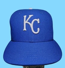 Kansas City Royals Baseball Hat Fitted Size 7 MLB Cap New Era 59Fifty USA Made