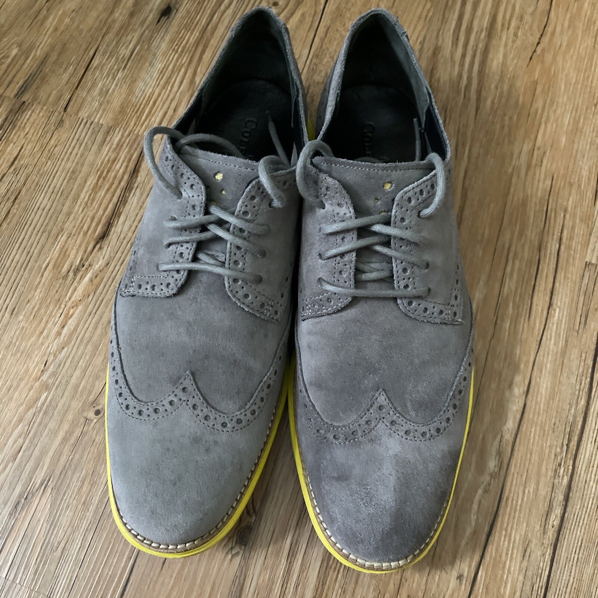 Nike Cole Haan volt  Suede Wingtip Derby Shoes Men main image 4