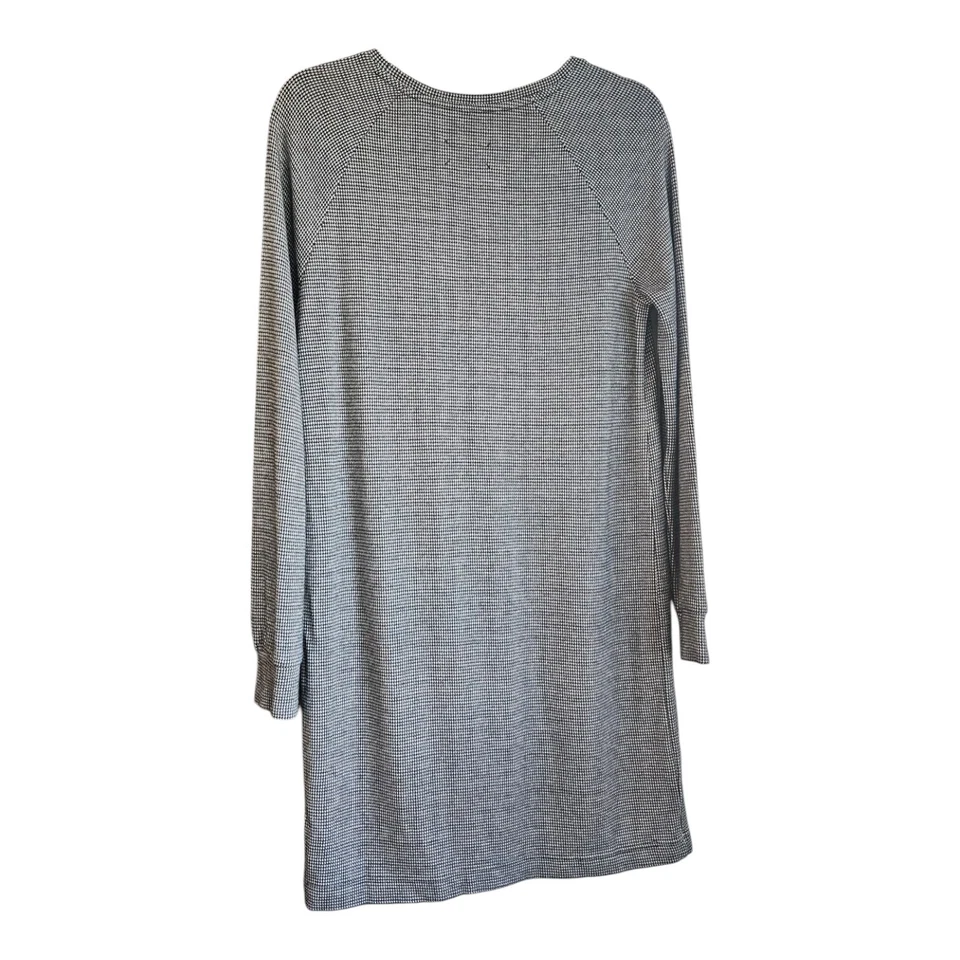Lou Grey Long Sleeve Dress Soft Womens SMALL Black  - Image 2 of 4
