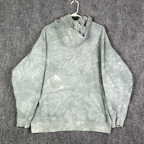 The Mountain Moose Sweatshirt Adult Medium M Green Tie Dye Sweater Forest Hoodie - Picture 10 of 11