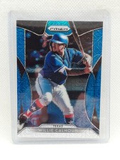 Willie Calhoun 2019 Prizm Baseball - BLUE MOJO (199/399) - Texas Rangers