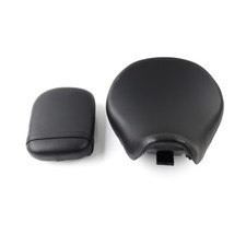 Black Front Driver Rear Passenger Seat For Honda Shadow Aero VT750C 2004-2024