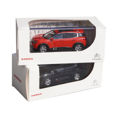 1/43 Scale Citroen C5 Aircross SUV White Diecast Car Model Toy
