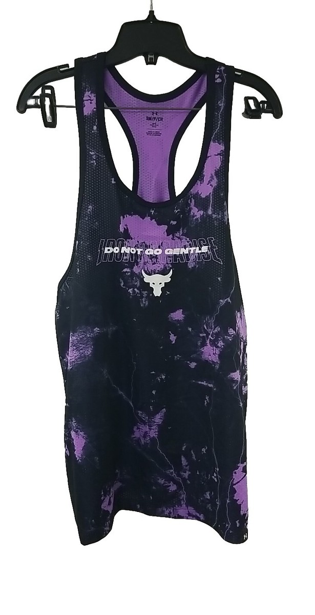 Under Armour Men's Project Rock Mesh Printed Tank Top Under Armour Men's Project Rock Mesh Printed Tank Top
