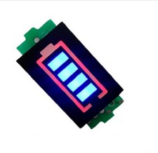 1S 3.7V Lithium Battery Capacity Indicator 4.2V Blue Dispaly Power Tester Single