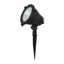 6" Black Aluminum Low Voltage LED Flood Path Landscape Light Clear Glass Lens 