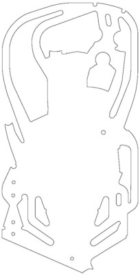 Playfield Protector for Heighway Pinball - Alien (all Versions) Pinball Machine