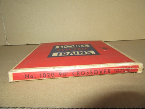 701P 1955'S Lionel 1020 USA Profondità Da Binario 90 Gradi + Scatola Zero O - Foto 7 di 9