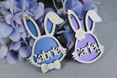 Personalized Easter Basket Name Tag for Kids